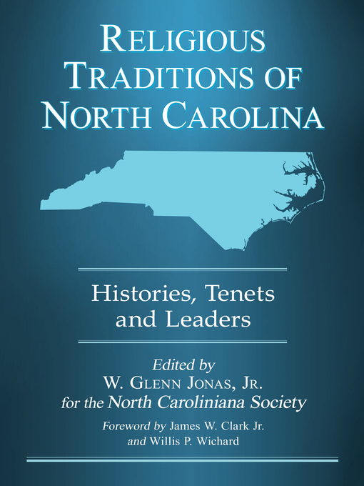 Title details for Religious Traditions of North Carolina by W. Glenn Jonas, Jr. - Available